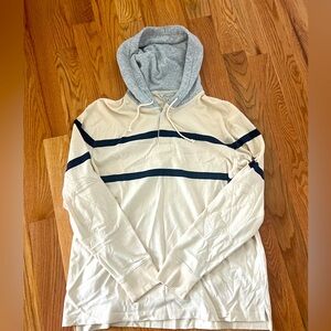 Jcrew mens rugby longsleeve XL